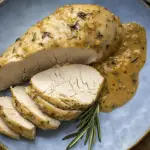 Solomillo De Pavo Con Salsa De Mostaza Y Romero