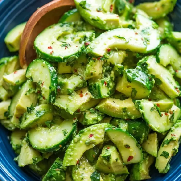 Avocado Cucumber Salad