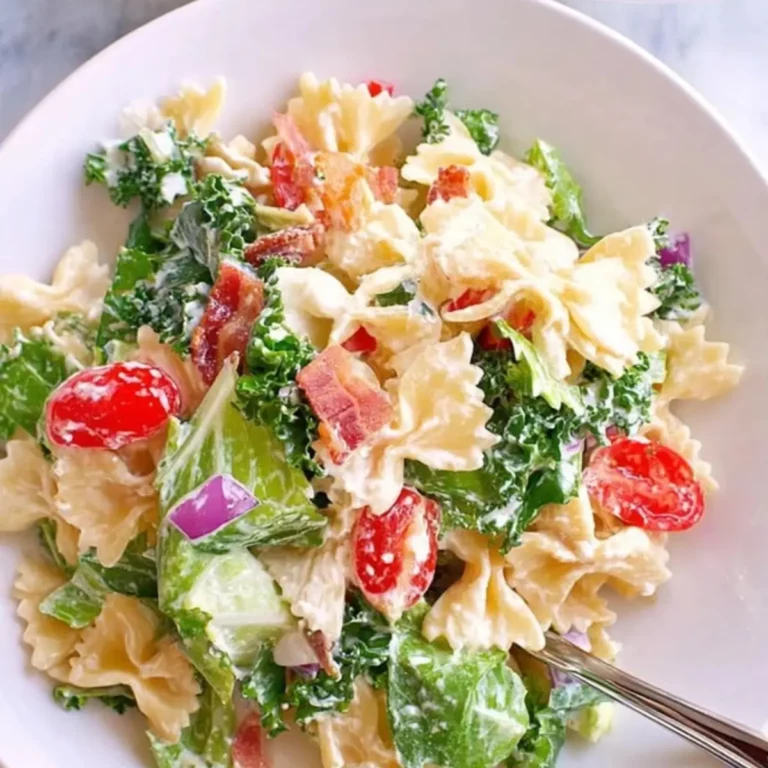 BLT Pasta Salad Recipe
