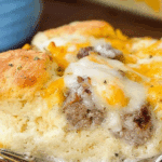 Biscuits and Gravy Casserole