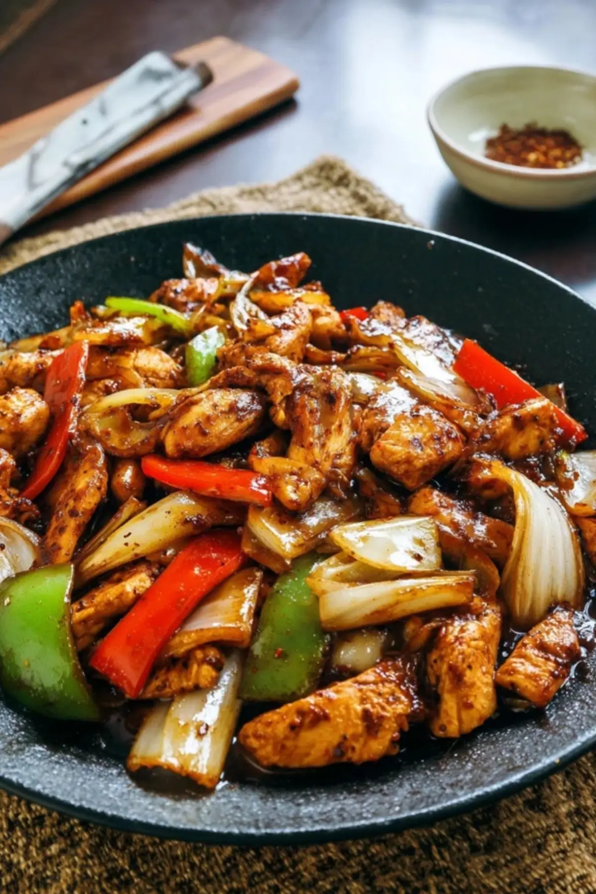Black Pepper Chicken