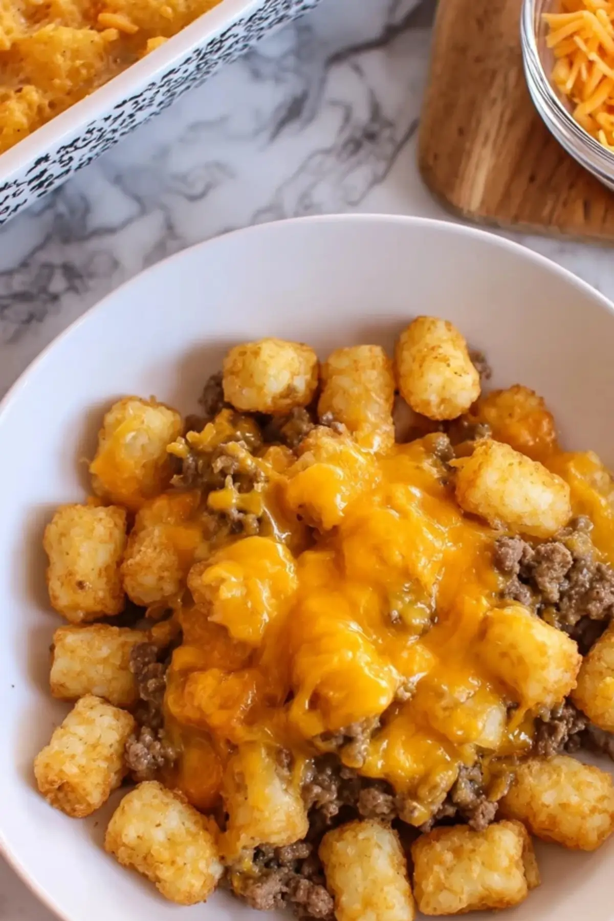Cheesy Tater Tot Casserole