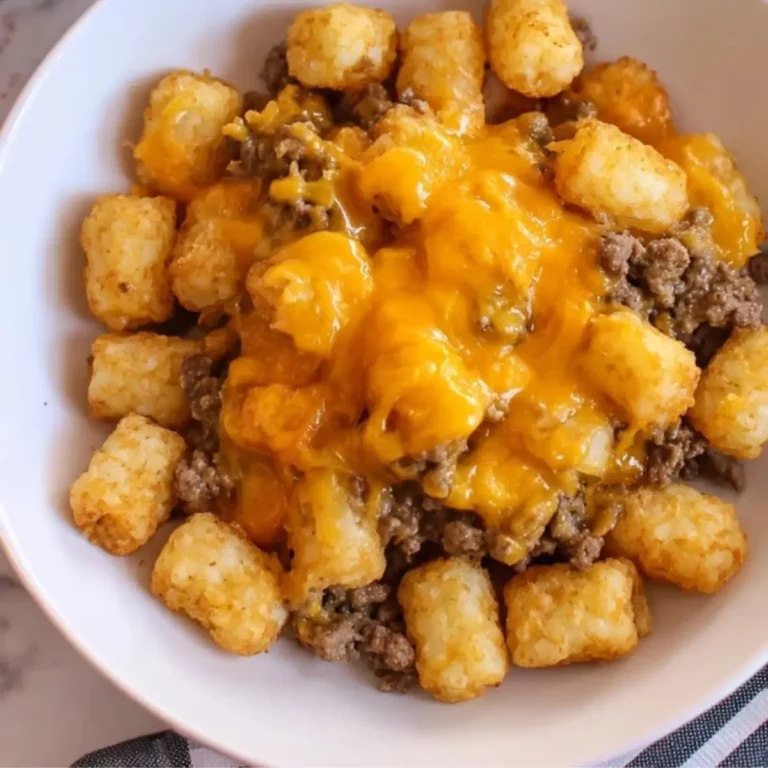 Cheesy Tater Tot Casserole