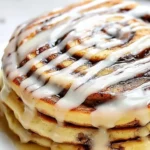 Cinnamon Roll Pancakes