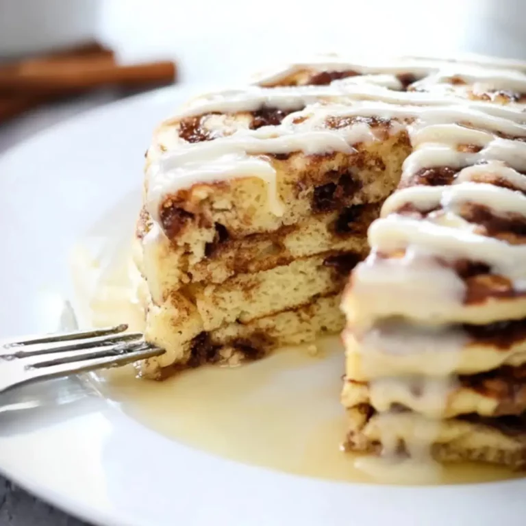 Cinnamon Roll Pancakes