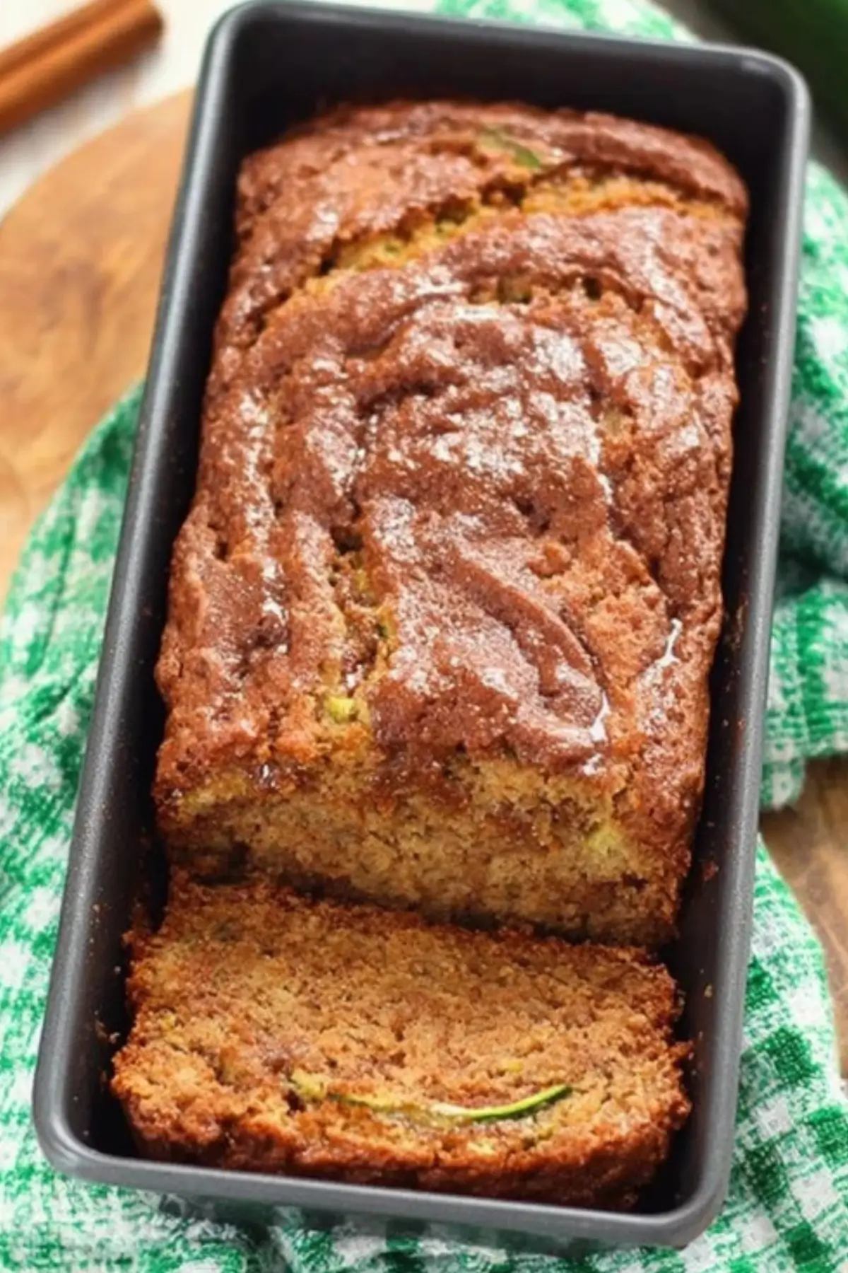 Cinnamon Swirl Zucchini Bread