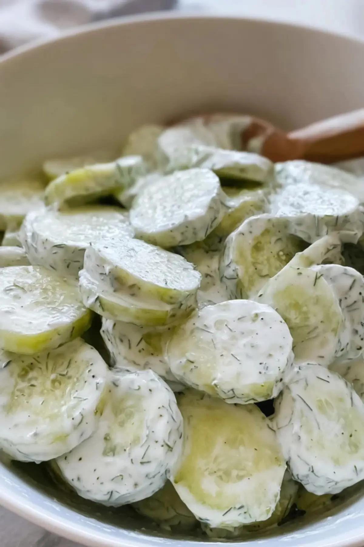 Creamy Cucumber Salad