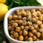 Crispy Parmesan Chickpeas