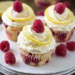 raspberry lemon heaven cupcakes