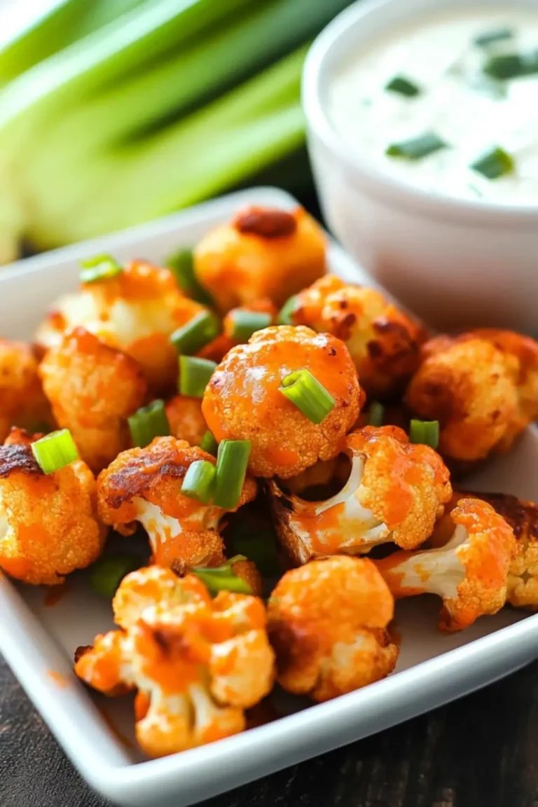 Buffalo Cauliflower Bites