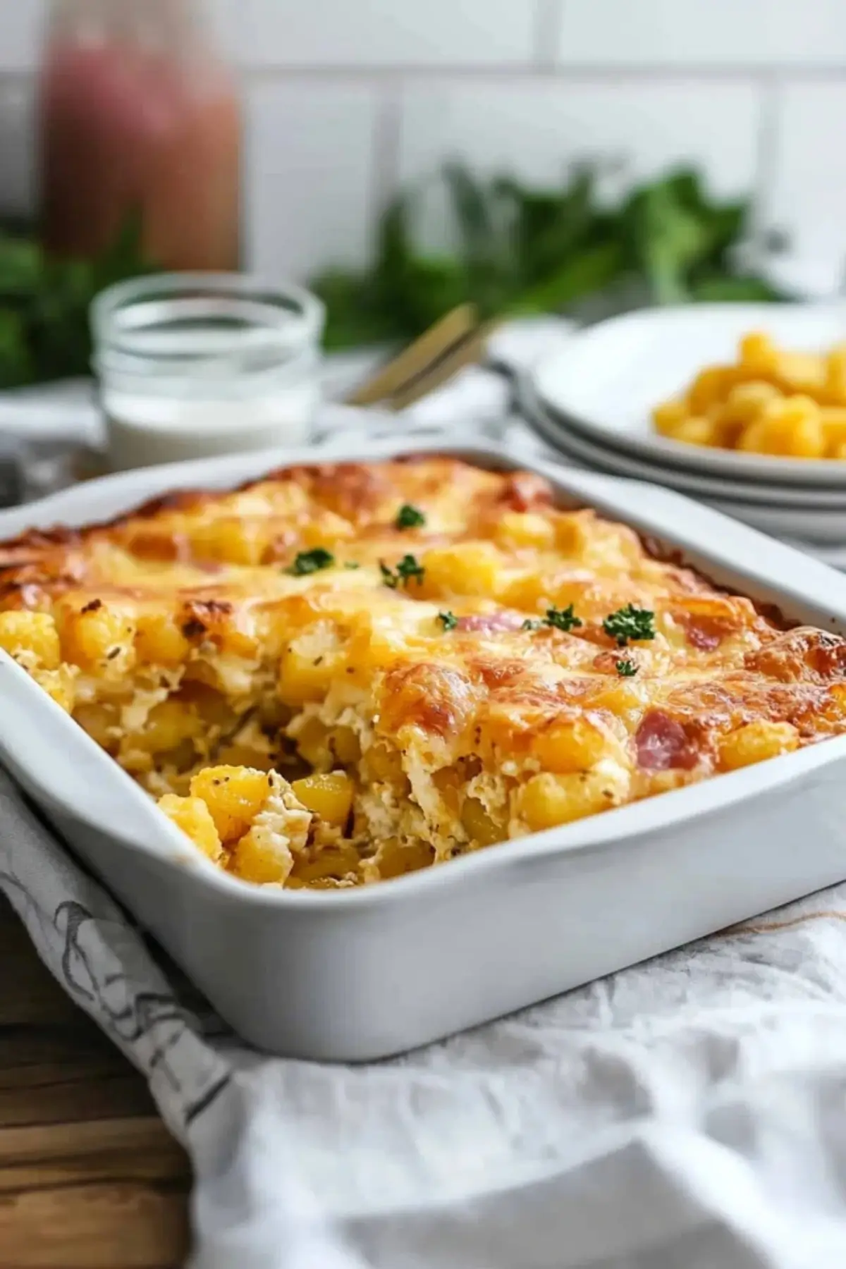 Breakfast Casserole with Tater Tots