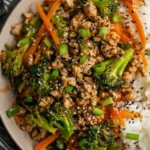Ground Turkey Teriyaki Stir Fry
