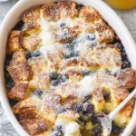 Hawaiian Roll French Toast Casserole
