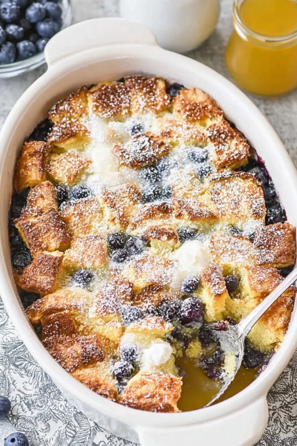 Hawaiian Roll French Toast Casserole