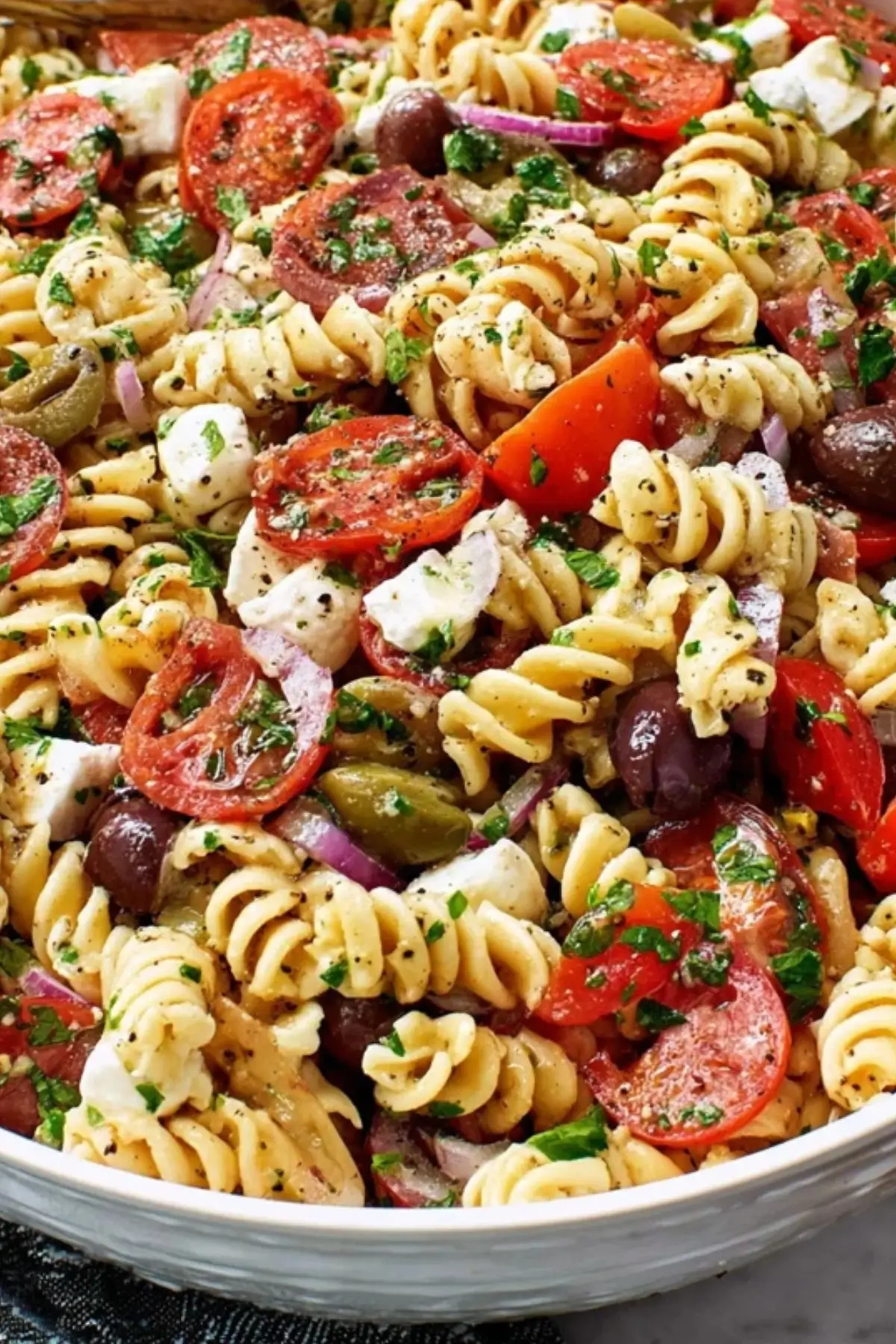 Italian Dressing Pasta Salad
