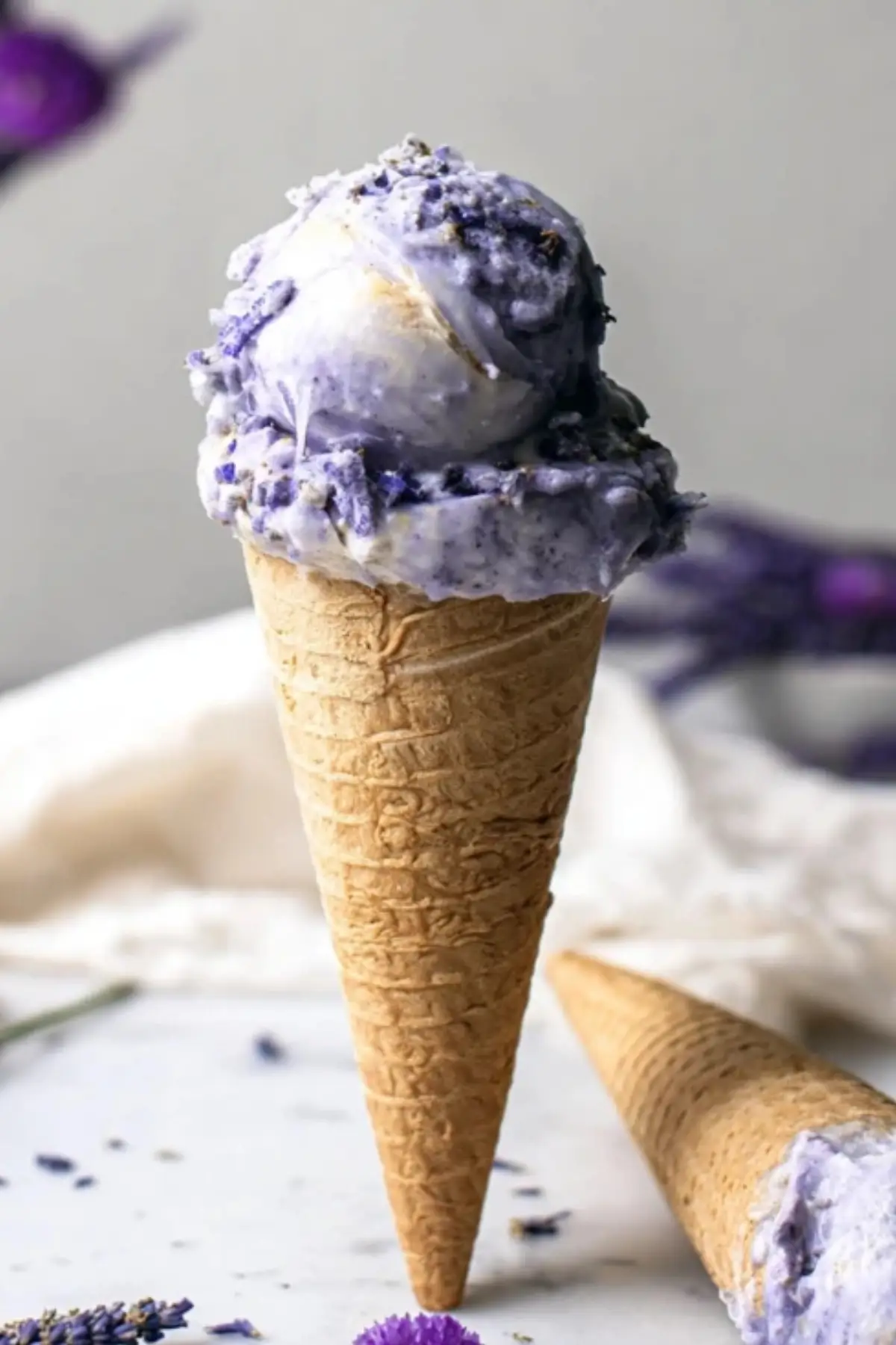Lavender Earl Grey Ice Cream