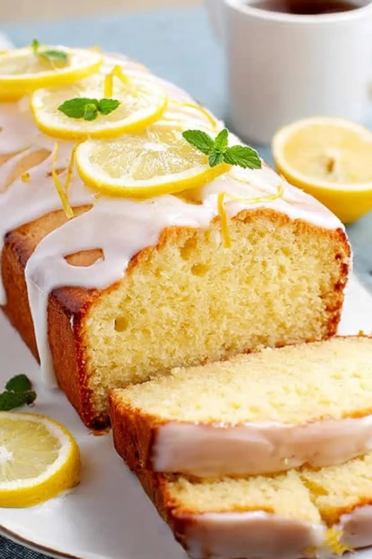 Lemon Loaf Cake with Lemon Glaze
