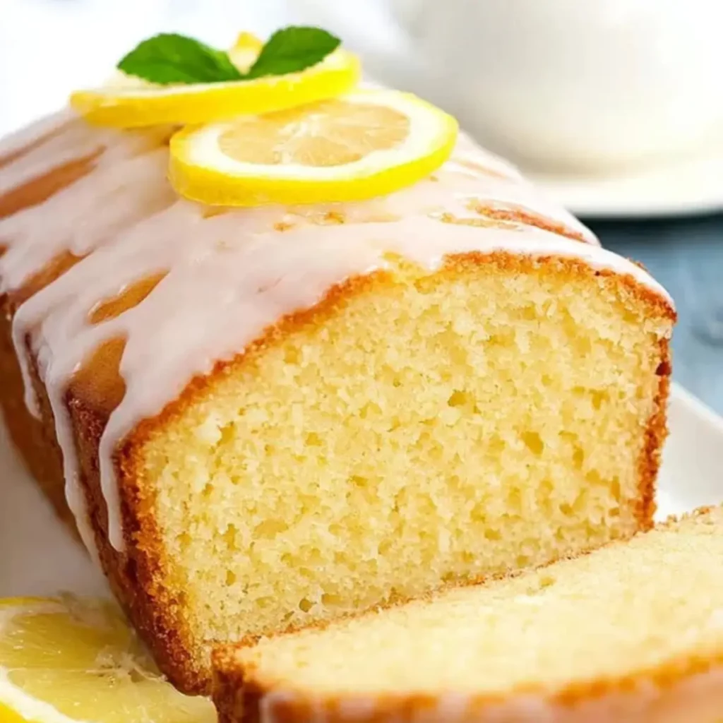 Lemon Loaf Cake with Lemon Glaze