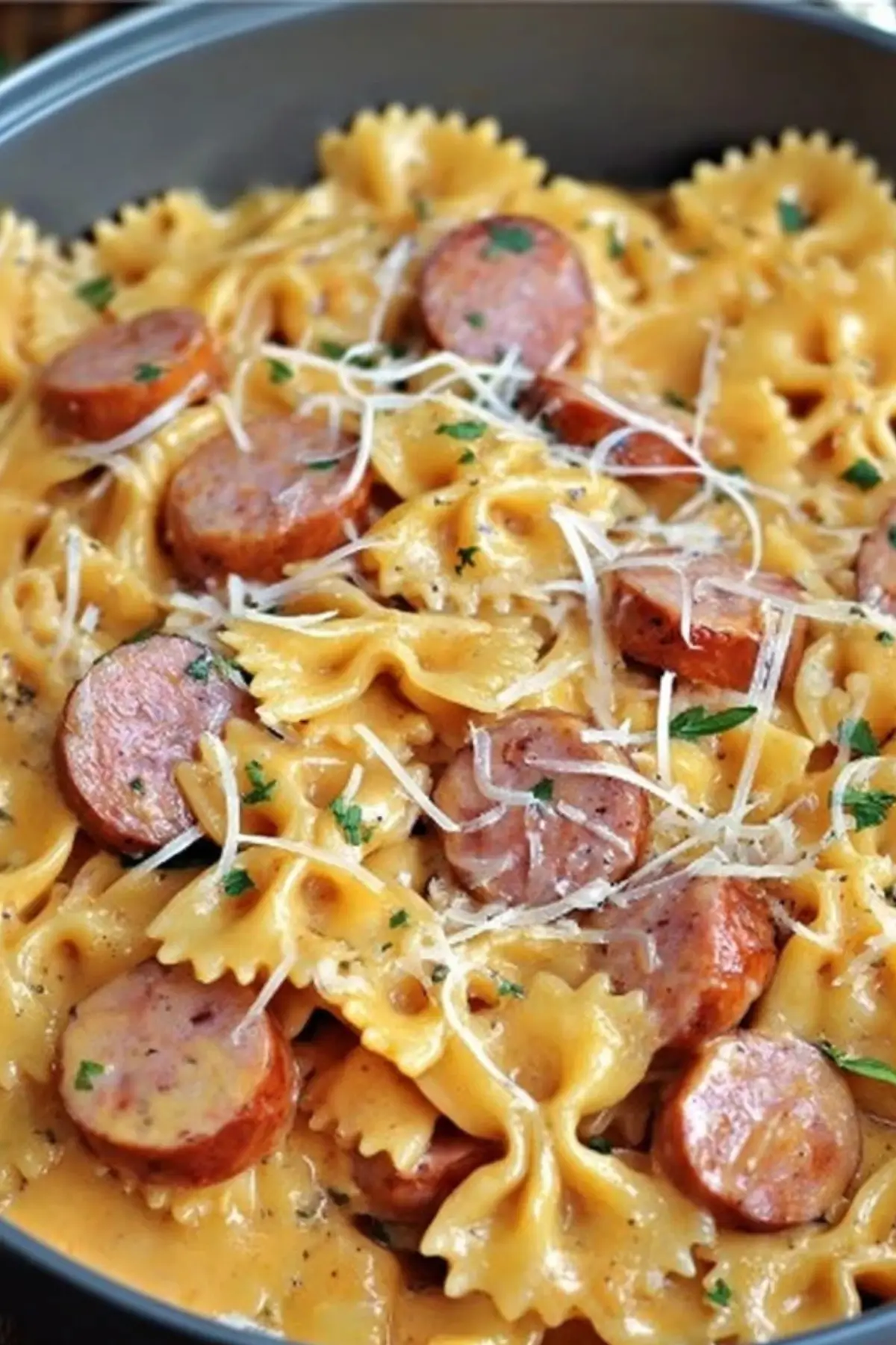 One Pot Smoked Sausage Pasta
