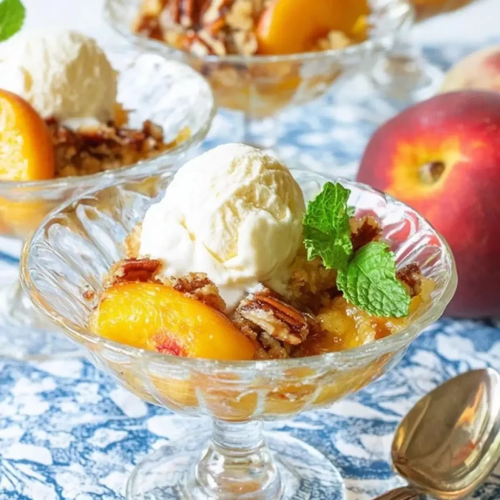 Peach Dump Cake Recipe
