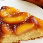 Peach Upside-Down Cake Recipe