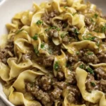 Easy Beef and Noodles