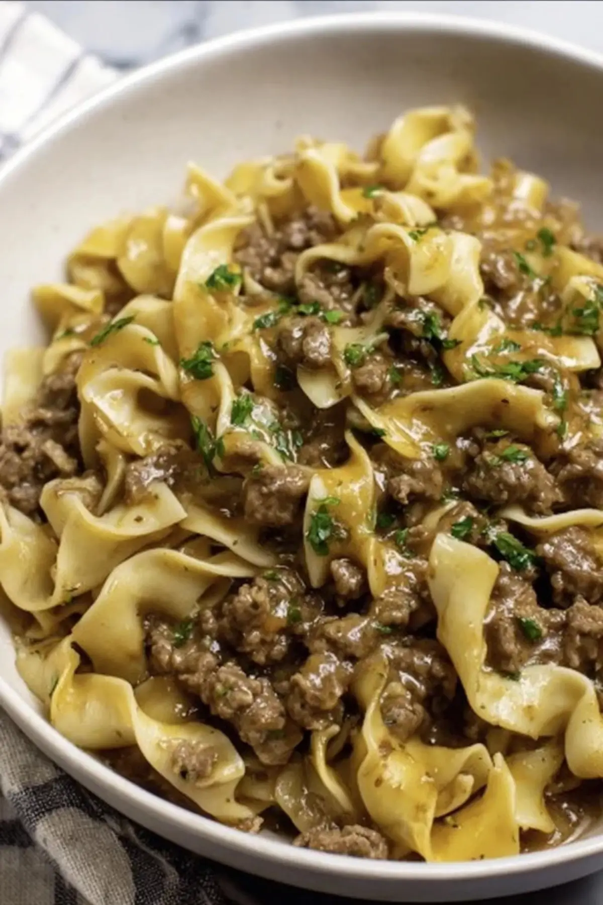 Easy Beef and Noodles