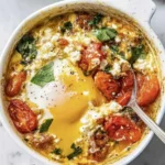 Baked Feta Eggs Recipe