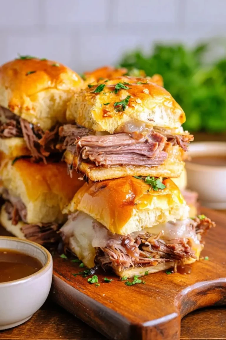 French Dip Sliders Recipe