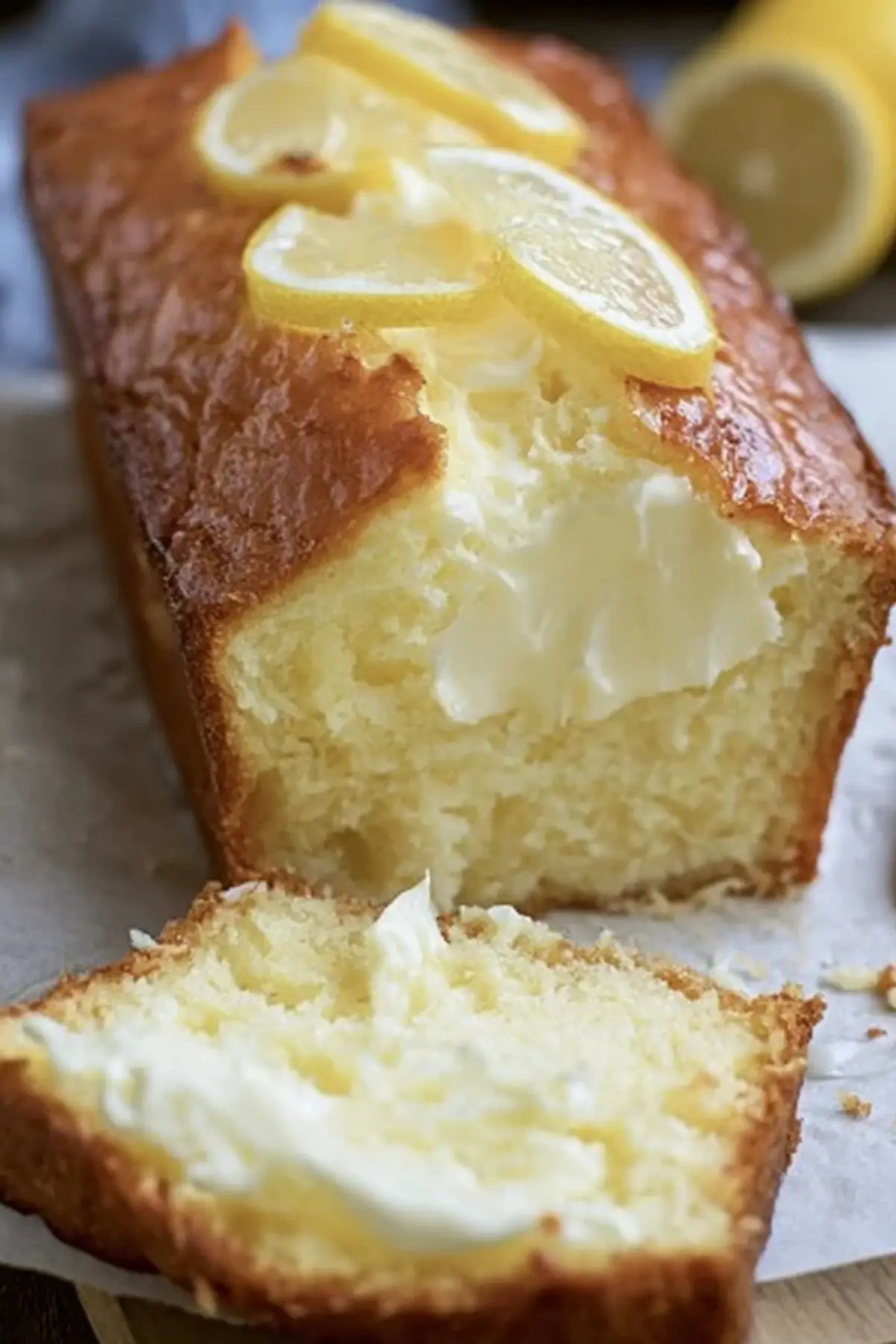 Lemon Cream Cheese Bread