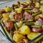 Sausage Green Bean Potato Casserole