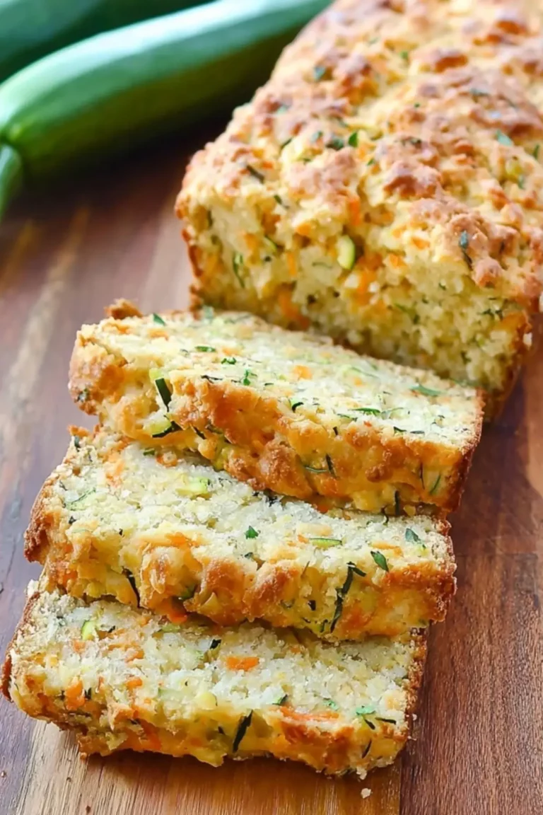 Zucchini Cheddar Cheese Herb Beer Bread