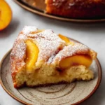 Fresh Peach Cake
