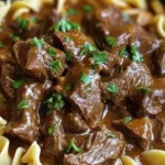 Slow Cooker Beef and Noodles