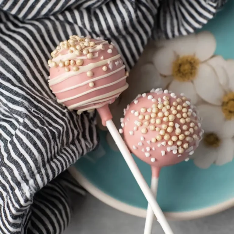 Starbucks Birthday Cake Pop Recipe Easy – 24 Pops in 30 Minutes