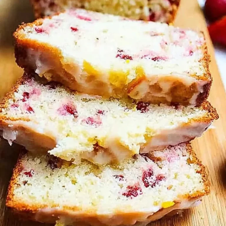 Strawberry Lemon Bread