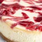 Strawberry Swirl Cheesecake