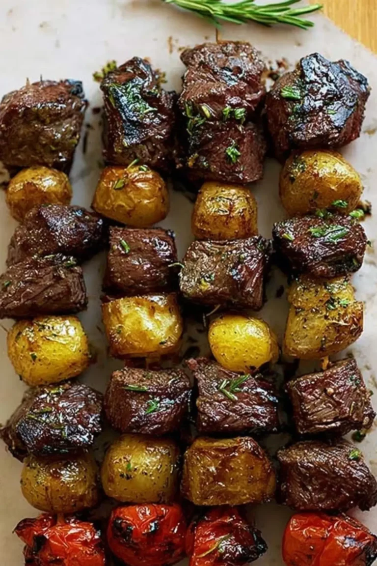 rosemary steak skewers