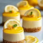 Mini Lemon Cheesecakes