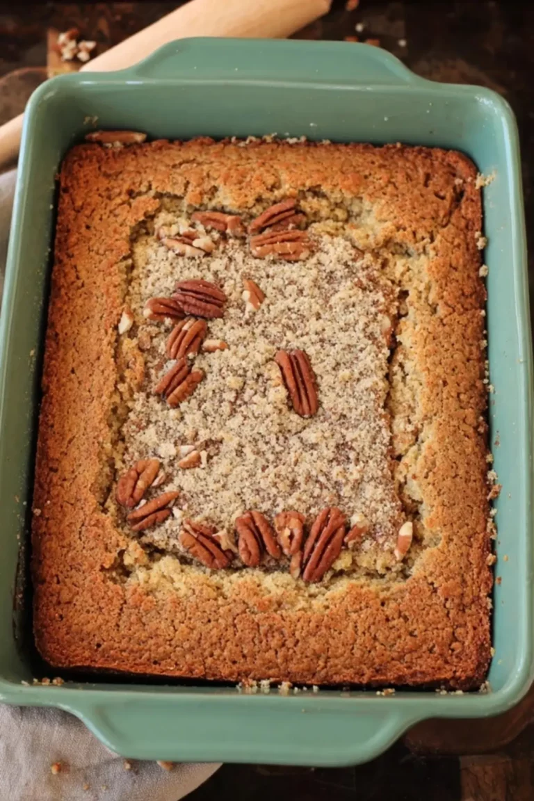 Honey Butter Sweet Alabama Pecan Bread with pecans on top
