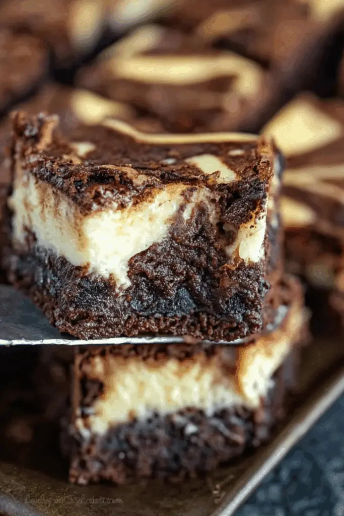 Cheesecake Brownies
