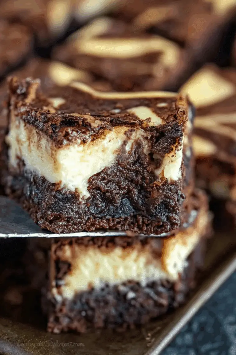 Cheesecake Brownies