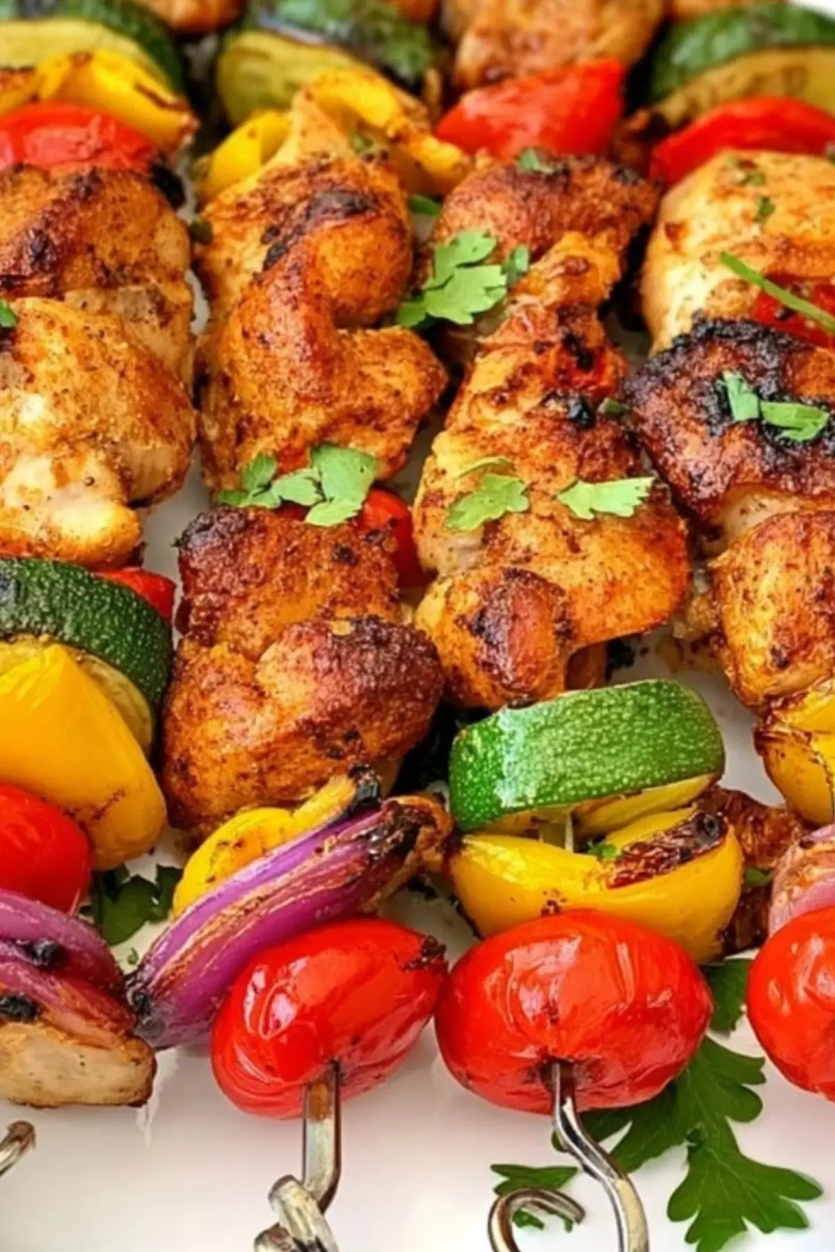 Air Fryer Chicken Kebabs