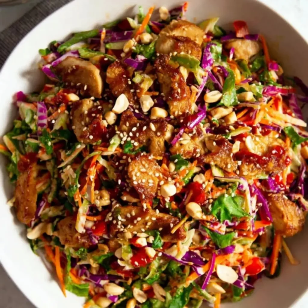 Asian Chicken Crunch Salad