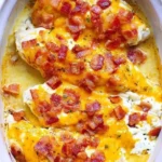 Bacon and Cream Cheese Cheddar Chicken