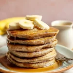 Banana Oatmeal Pancakes