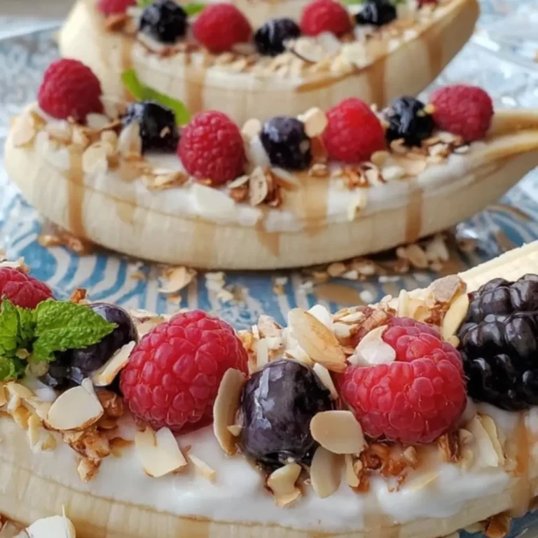Banana Split Breakfast Bar