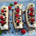 Banana Split Breakfast Bar