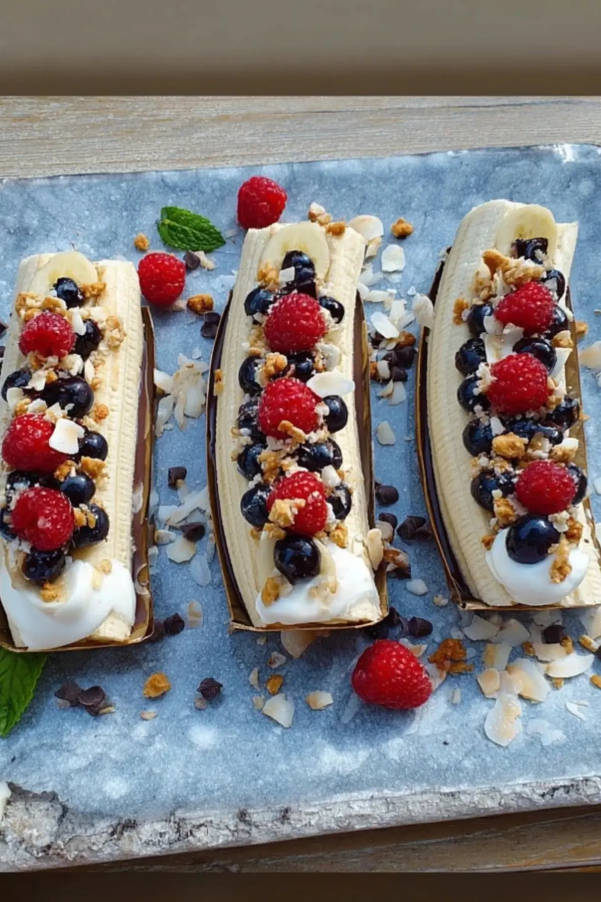 Banana Split Breakfast Bar