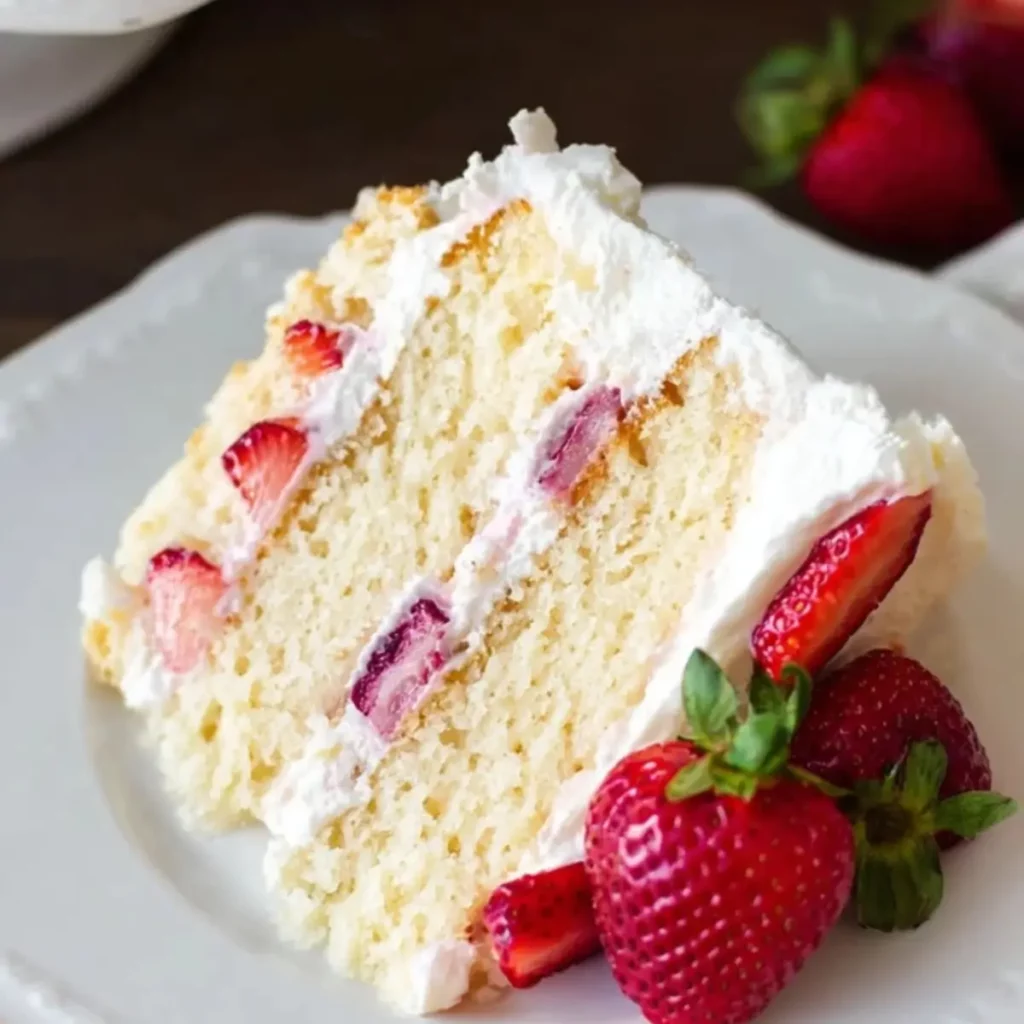 Berry Vanilla Naked Cake